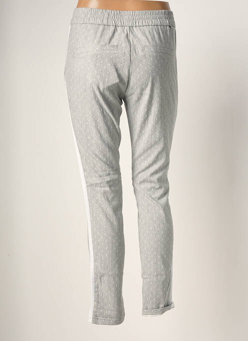 Pantalon droit gris REIKO pour femme