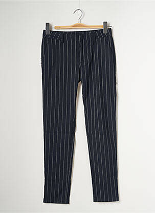 Pantalon chino taille normale taille normale bleu REIKO femme