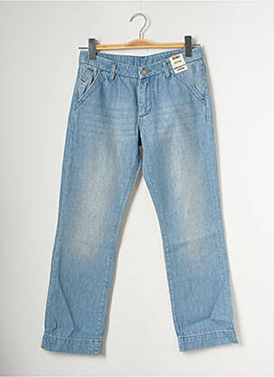 Pantalon chino taille normale taille normale bleu REIKO femme