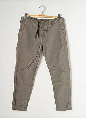 Pantalon chino taille normale taille normale vert MELTIN'POT femme