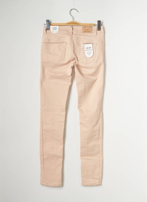 Pantalon slim stretch taille normale rose LIU JO femme