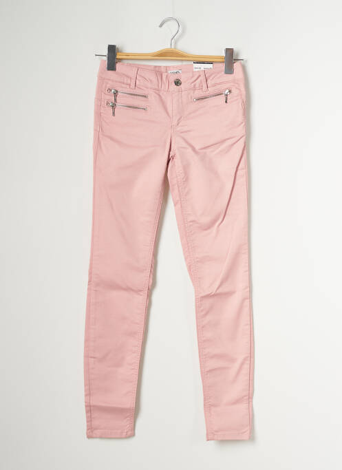 Pantalon slim taille basse taille basse rose LIU JO femme