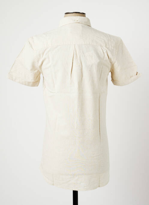 Chemise manches courtes beige MINIMUM pour homme