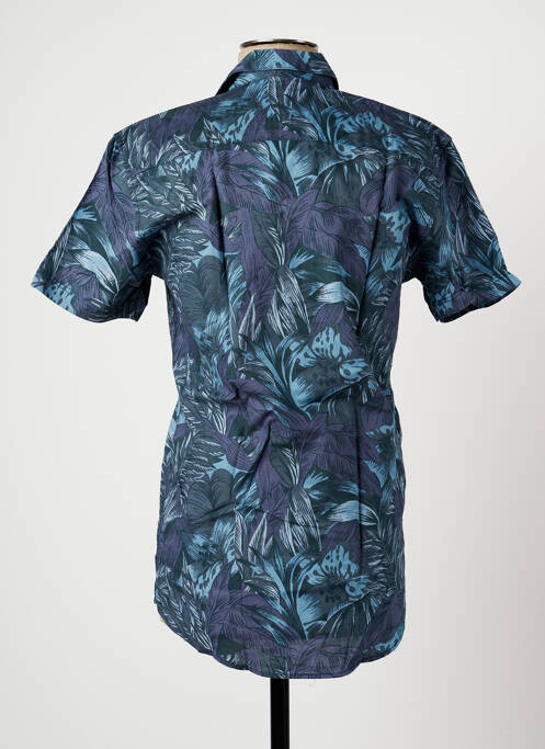 Chemise manches courtes bleu MINIMUM pour homme