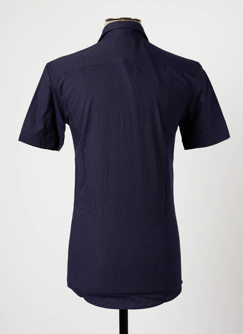Chemise manches courtes bleu MINIMUM pour homme