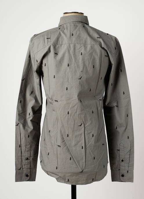 Chemise manches longues gris MINIMUM pour homme