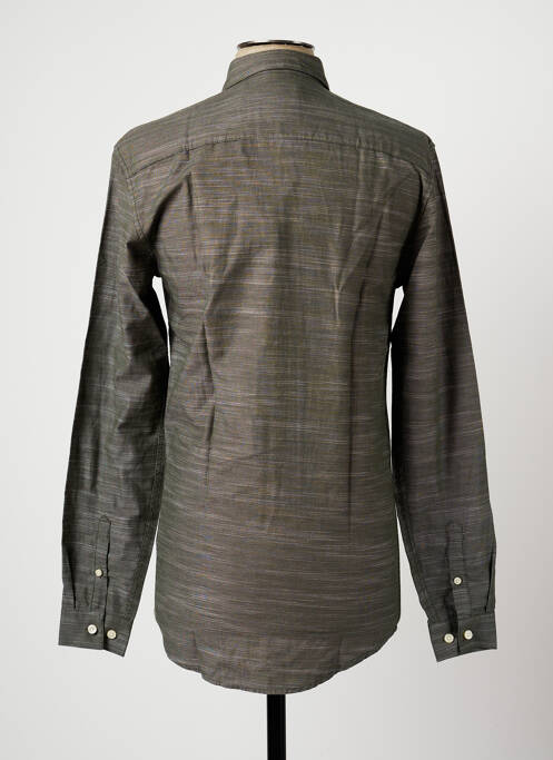 Chemise manches longues vert MINIMUM pour homme