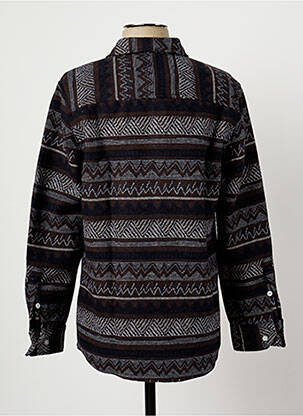 Chemise manches longues manches longues marron WEMOTO homme