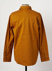 Chemise manches longues orange WEMOTO pour homme seconde vue