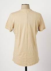 T-shirt beige TOMMY HILFIGER pour homme seconde vue