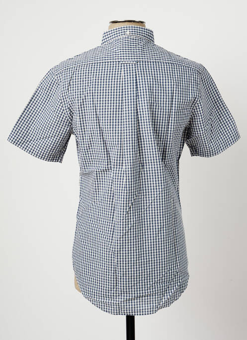 Chemise manches courtes bleu FARAH pour homme