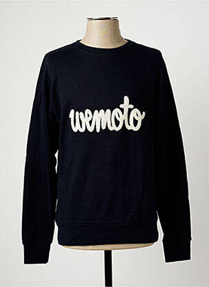 Sweat-shirt tissage jersey manches longues bleu WEMOTO homme