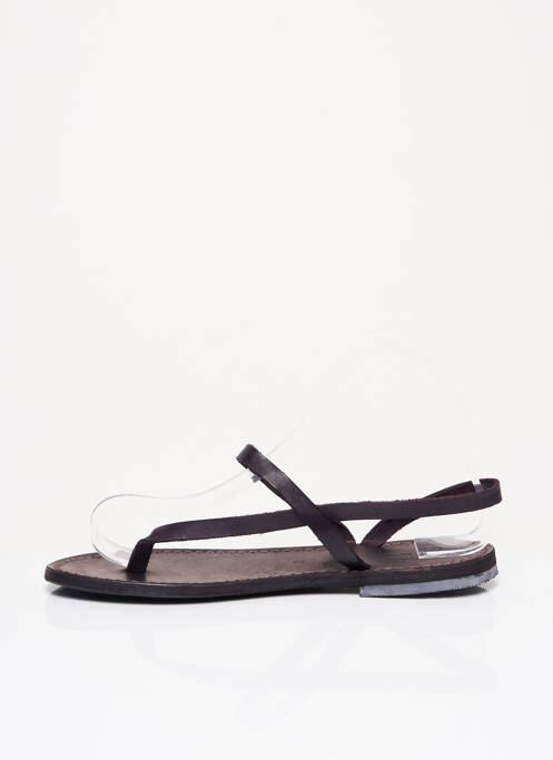 Tongs voute plantaire talon plat jusqu'à 3cm violet LANAPO femme
