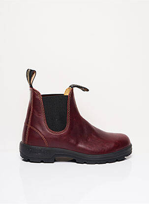 Bottines/Boots rouge BLUNDSTONE pour femme