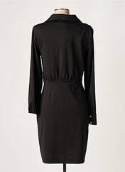 Robe courte noir ICHI pour femme seconde vue