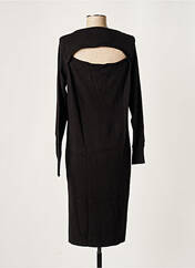 Robe pull noir ICHI pour femme seconde vue