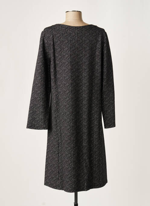 Robe mi-longue noir GAOS pour femme