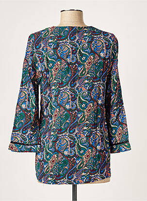 Blouse imprimé fantaisie manches longues vert VERO MODA femme