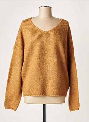 Pull marron VERO MODA pour femme