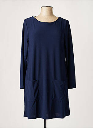 Robe courte bleu GAOS pour femme