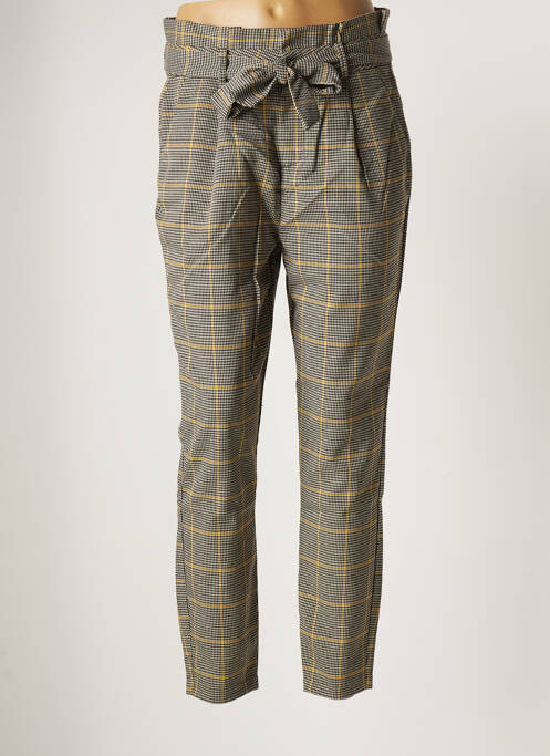 Pantalon chino jaune VERO MODA pour femme