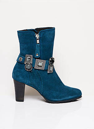 Bottines/Boots bleu REGARD pour femme