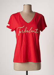 T-shirt rouge LES TROPEZIENNES pour femme seconde vue
