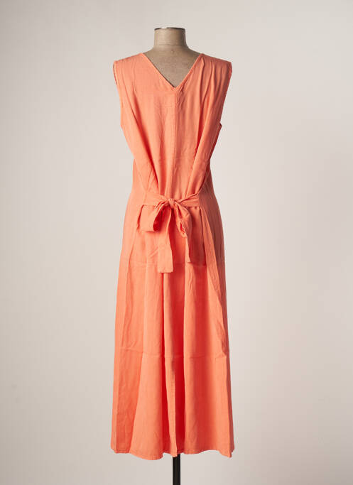 Robe longue orange SKANDAL femme