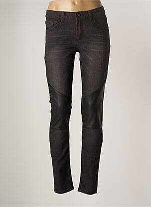 Jeans coupe slim slim taille basse noir STREET ONE femme