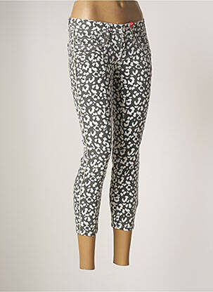 Pantacourt taille basse taille basse gris STREET ONE femme