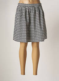 Jupe courte coupe évasée noir MOLLY BRACKEN femme
