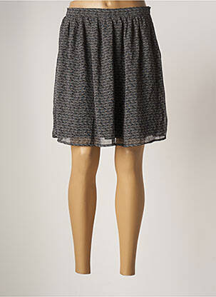 Jupe courte doublure noir MOLLY BRACKEN femme