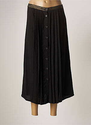 Jupe longue noir I.CODE (By IKKS) pour femme