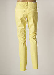 Pantalon slim jaune GEISHA pour femme seconde vue