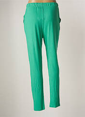 Pantalon slim vert ICHI pour femme seconde vue