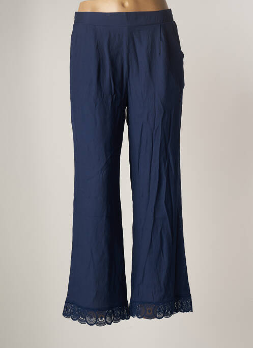 Pantalon 7/8 bleu MOLLY BRACKEN pour femme