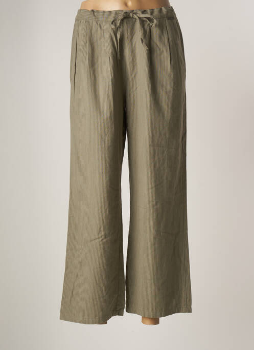 Pantalon 7/8 vert AGATHE & LOUISE pour femme