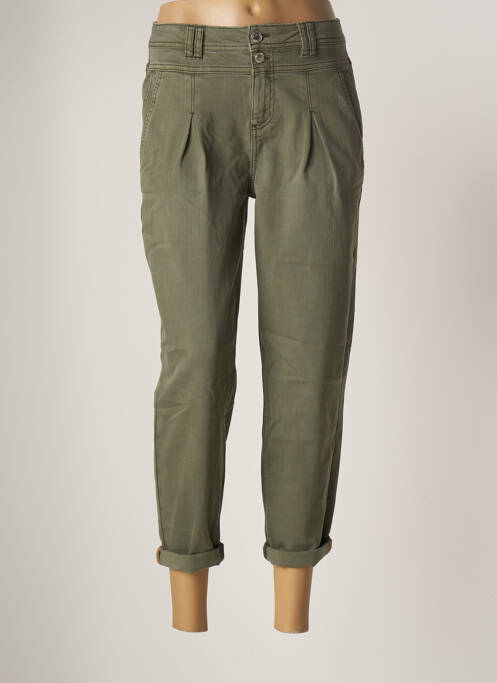 Pantalon 7/8 vert STREET ONE pour femme