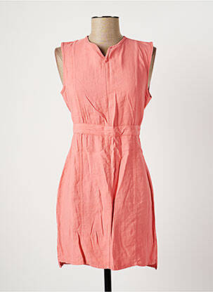 Robe courte rose DENIM &DRESS pour femme