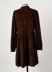 Robe mi-longue marron COUTURIST pour femme seconde vue