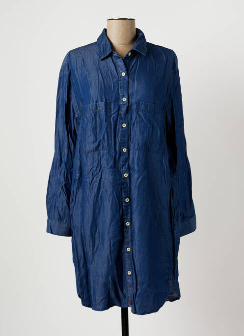 Robe mi-longue bleu COUTURIST pour femme
