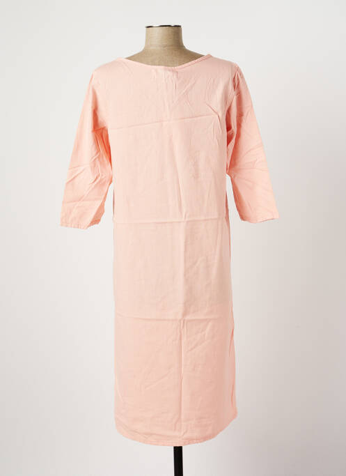 Robe mi-longue rose COUTURIST pour femme