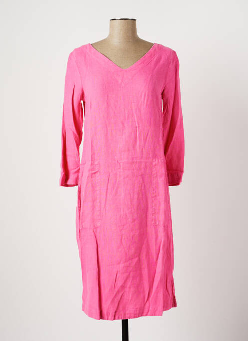 Robe mi-longue rose COUTURIST pour femme