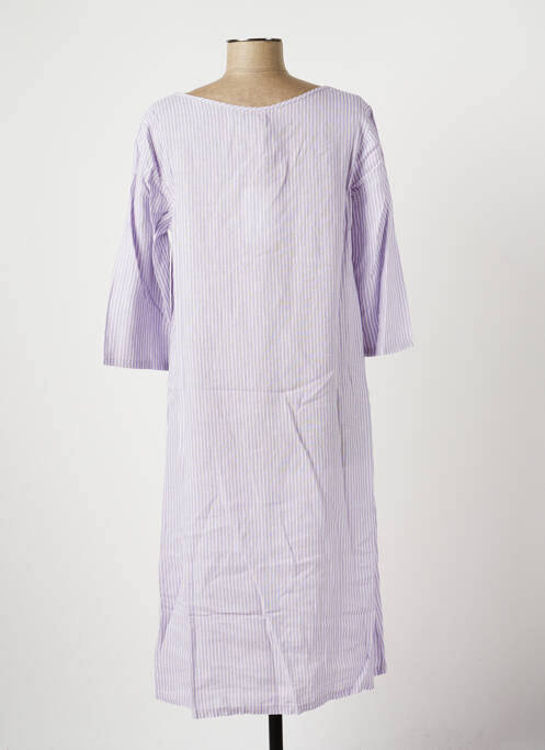 Robe mi-longue violet COUTURIST pour femme