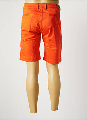 Bermuda stretch taille normale orange COUTURIST homme