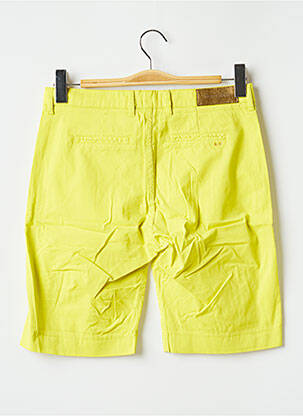 Bermuda tissage popeline taille normale vert COUTURIST homme