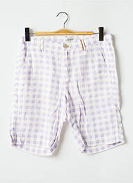 Bermuda poches taille normale violet COUTURIST homme