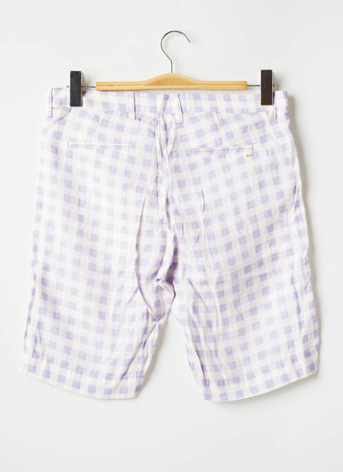 Bermuda poches taille normale violet COUTURIST homme
