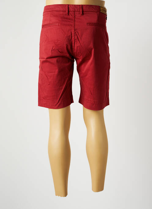 Bermuda rouge COUTURIST pour homme