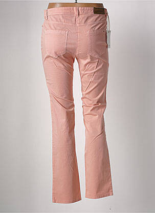 Pantalon droit stretch taille normale orange COUTURIST femme